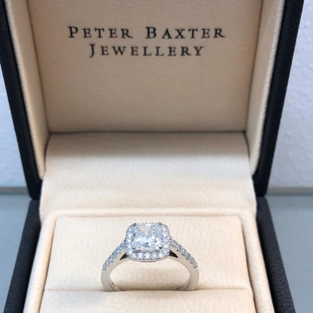A 1.30 cushion shape halo ring with diamond shoulders 
A seven stone claw set diamond wedding band 
A diamond set platinum knot ring 
#haloring #diamondring #diamonds #weddingrings #knotring #london #handmadejewellery #bespoke